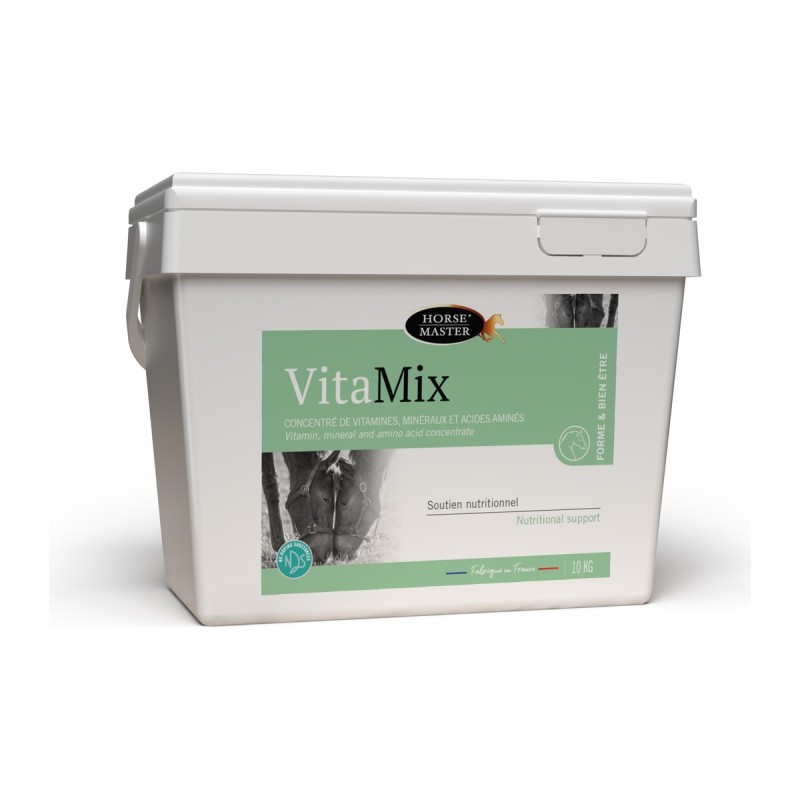 Vitamix Horse Master 10 kg : minéral vitaminé cheval, écurie